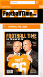 Mobile Screenshot of footballtime.com